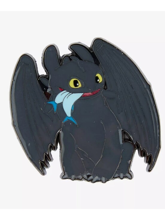 Loungefly Other - Loungefly DreamWorks How to Train Your Dragon Toothless Sitting Enamel Pin